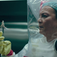 Professor Ibu Ratna looks at strands of fungal life in HBO's The Last of Us.